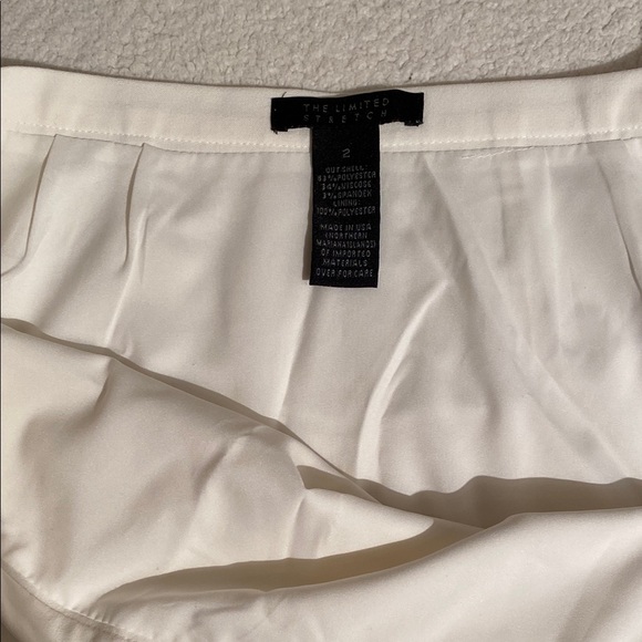 The Limited Cream A-Line Knee-Length Skirt for Work - Picture 7 of 8